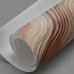 Neutral Flowing Waves Abstract Contemporary Aesthetic Wall Art - Image 3