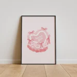Pink Cake You Are Worth It Canvas Print
