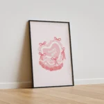 Pink Cake You Are Worth It Canvas Print - Image 2