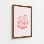 Pink Cake You Are Worth It Canvas Print - Image 7