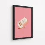 Pink Perfect Match Matchbox Canvas Print - Image 5