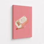 Pink Perfect Match Matchbox Canvas Print - Image 4