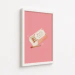 Pink Perfect Match Matchbox Canvas Print - Image 6