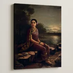 Radha in the Moonlight – Raja Ravi Varma - Image 4