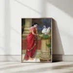 Damayanti Talking to the Swan – Raja Ravi Varma
