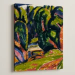 Red Tree (1910) by Marsden Hartley - Image 4