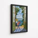 Riviera Dreams - Abstract Art Canvas Print - Image 5