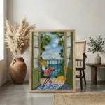 Riviera Dreams - Abstract Art Canvas Print