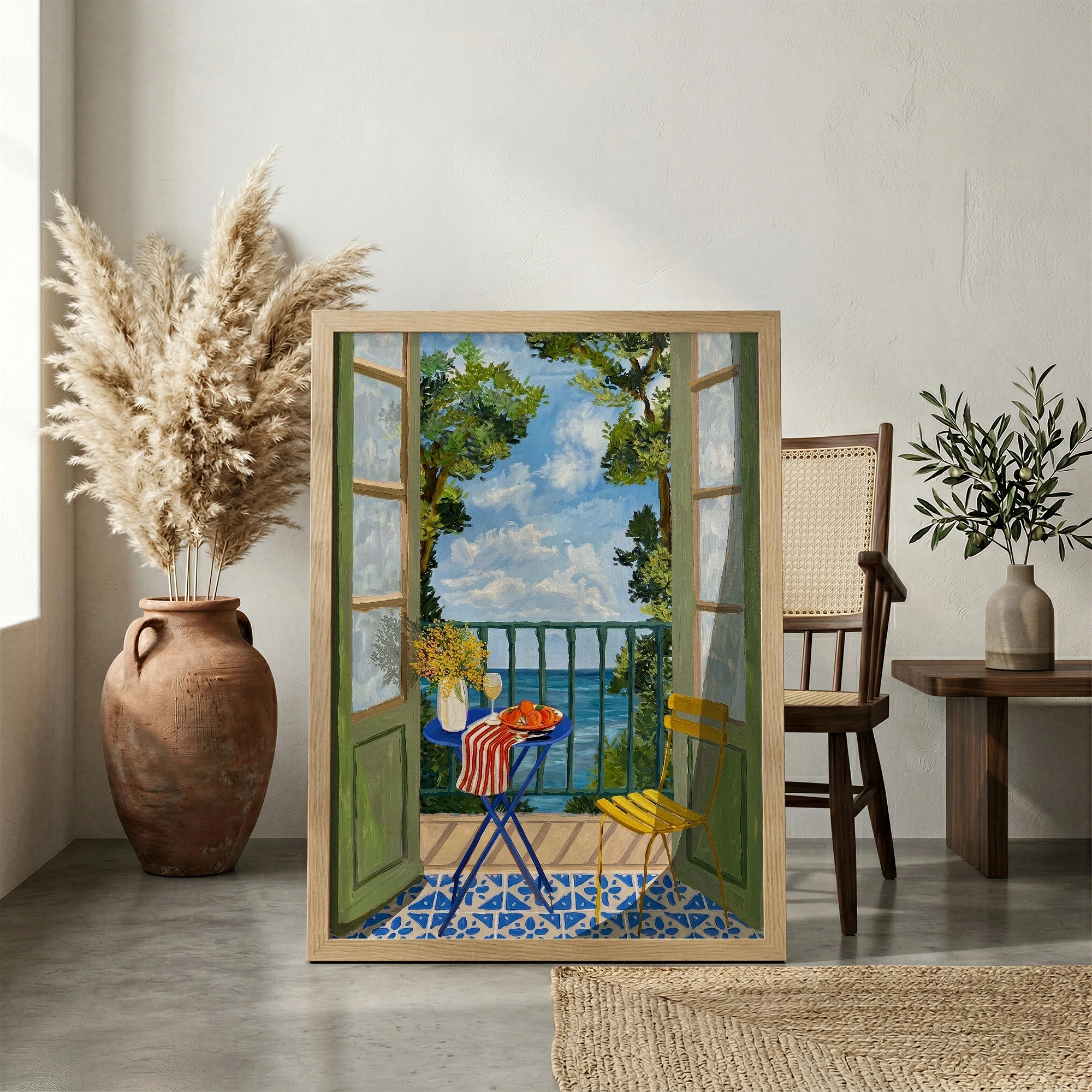 Riviera Dreams_Featured Image 1 Riviera Dreams - Abstract Art Canvas Print - Image 1