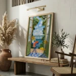 Riviera Dreams - Abstract Art Canvas Print - Image 2