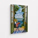 Riviera Dreams - Abstract Art Canvas Print - Image 4