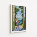 Riviera Dreams - Abstract Art Canvas Print - Image 6