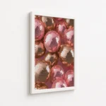 Rose Gold Disco Ball Closeup Canvas Print - Image 6