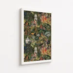 Royal Garden Saga - Abstract Art Canvas Print - Image 6