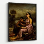 Shakuntala (Pathralekhan) – Raja Ravi Varma - Image 4