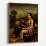 Shakuntala (Pathralekhan) – Raja Ravi Varma - Image 6