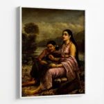 Shakuntala (Pathralekhan) – Raja Ravi Varma - Image 5