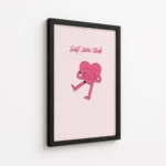Self Love Club Running Heart Canvas Print - Image 5