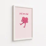 Self Love Club Running Heart Canvas Print - Image 6