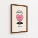 Self Love Social Club Heart Canvas Print - Image 7
