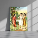Shakuntala with Her Companions by Raja Ravi Varma