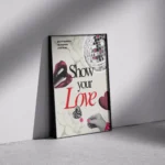 Show Your Love Lipstick Disco Collage Canvas Print - Image 2