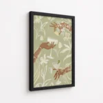 Sip and Bloom - Abstract Art Canvas Print - Image 5