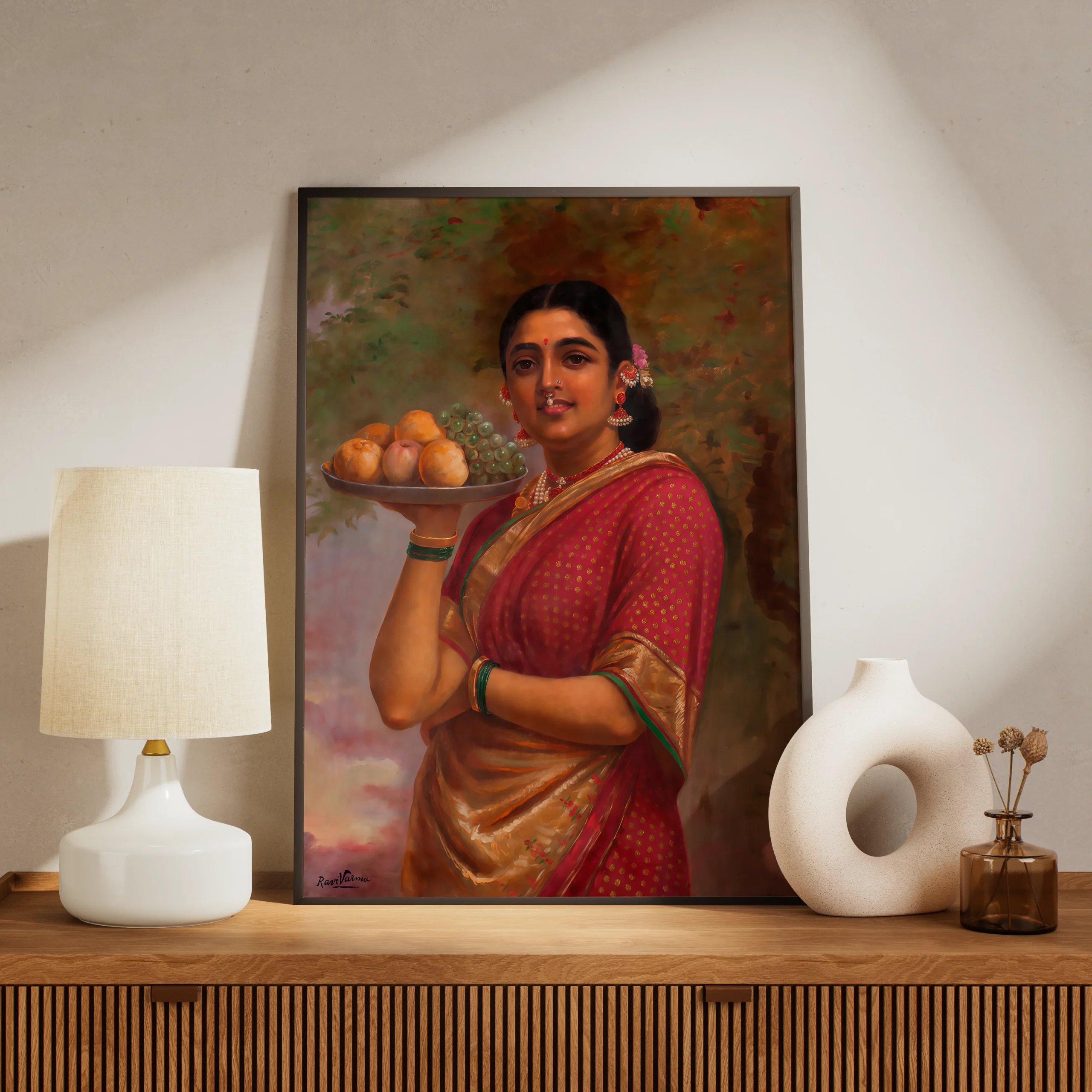 The_Maharashtrian_Lady The Maharashtrian Lady – Raja Ravi Varma - Image 1