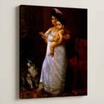 There Comes Papa by Raja Ravi Varma - Image 3