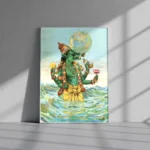 Varaha Avatar of Vishnu by Raja Ravi Varma