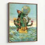 Varaha Avatar of Vishnu by Raja Ravi Varma - Image 6