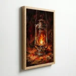 Warm Light Lantern Vastu Energy Canvas Painting for Guidance and Comfort - Image 7