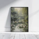 Water Bridge Serenity – Nature Canvas Print