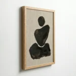 Zen Balanced Stones Abstract Minimalist Canvas Wall Art - Image 7
